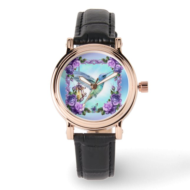 Montre classique femme colibri (Recto)