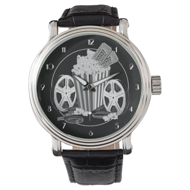Montre Classiques de cinéma noir et blanc (devant)