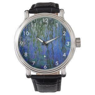 Montre Claude Monet - Lys d'eau avec saule plumant