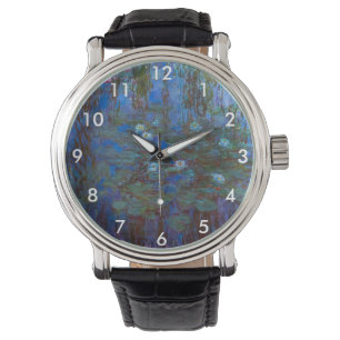 Montre Claude Monet - Lys d'Eau Bleue
