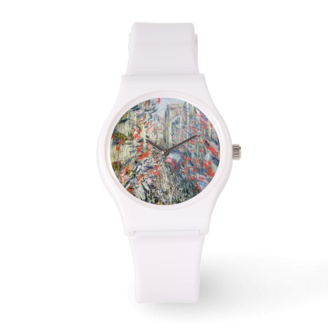 Montre Claude Monet | Rue Montorgueil, Paris (Recto)