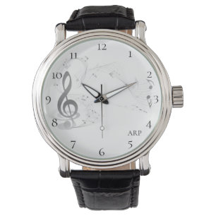 Montre *~* Clé Treble Creative Modern Classic Music Note