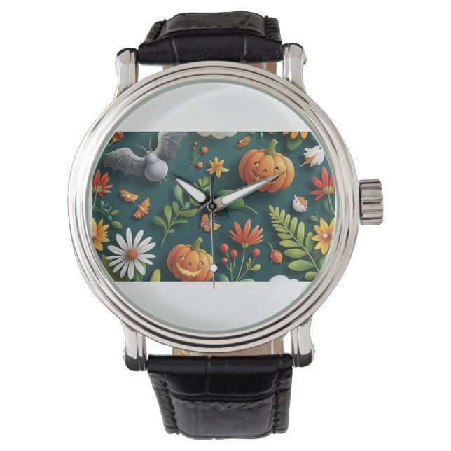 Montre Clock d'Halloween (devant)