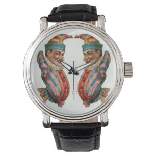 Montre Clown Jester Vintage Style Watch