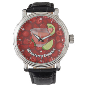 Montre Cocktail de fraise Daiquiri