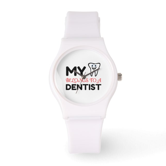 Montre Coeur Appartient Dentiste (Recto)