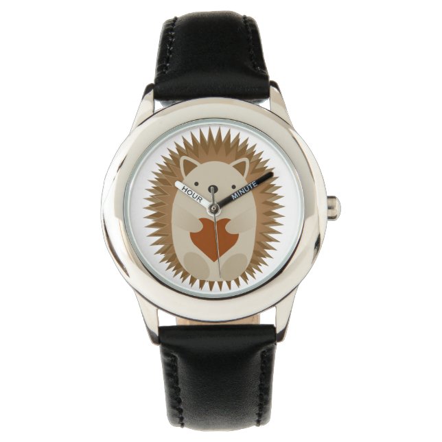 Montre Coeur de hérisson (devant)