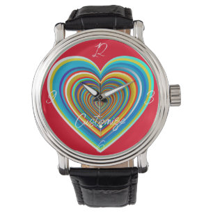 Montre Coeur valentin multicolore Thunder_Cove