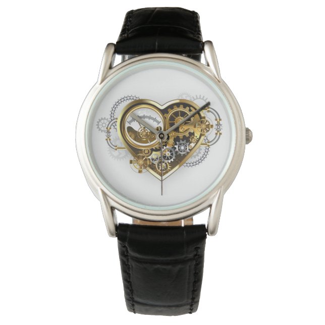 Montre Coeur vapeur avec un manomètre (devant)