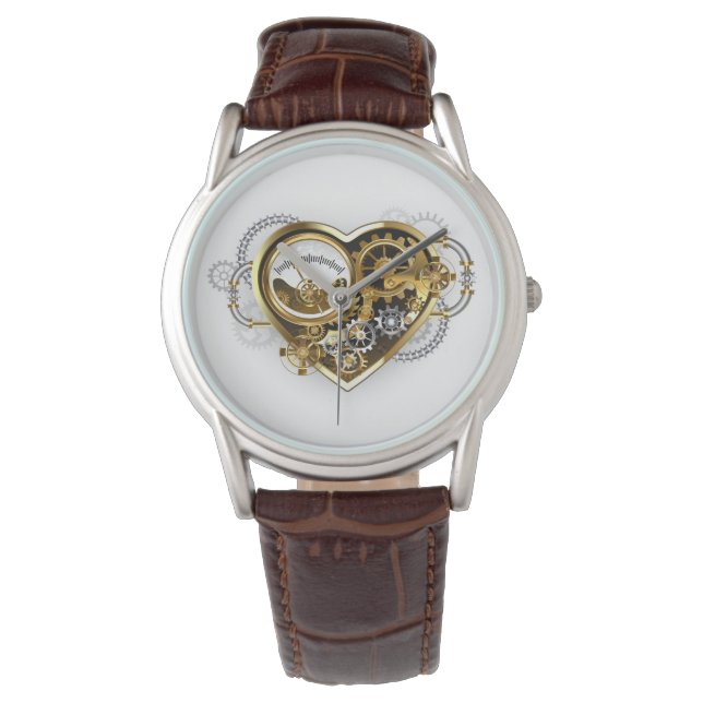 Montre Coeur vapeur avec un manomètre (devant)