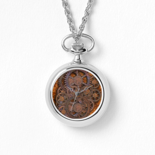 Montre Cogs Rusty Steampunk (Recto)