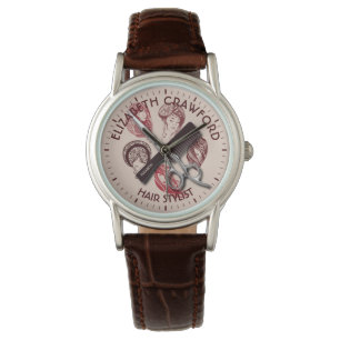 Montre Coiffeur de coiffeur ou salon de beauté avec le