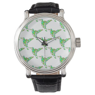 Montre Colibri Abstrait