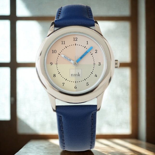 Montre Color Block Kids Watch - Chronologie personnalisée (Créateur téléchargé)
