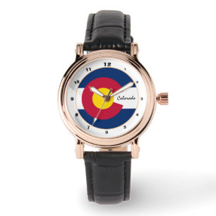 Montre Colorado Drapeau & Colorado mode USA /design