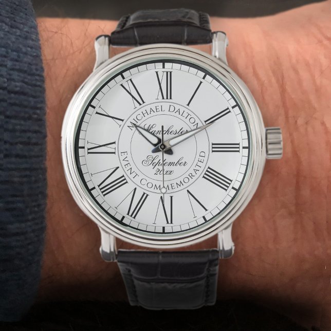 Montre Commémoration de l'événement spécial Personnalisé (Créateur téléchargé)
