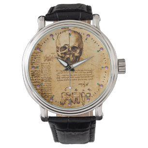Montre COMPÉTENCE ET DENTS, CLINIQUE DENTAIRE, Parchemin 