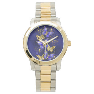Montre Composition avec papillons Sapphire