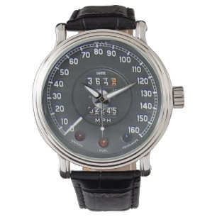 Montre Compteur de vitesse de voiture de sport britanniqu