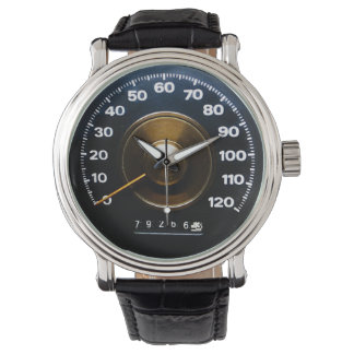 Montre Compteur de vitesse de voiture de sport classique 