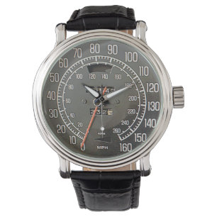 Montre Compteur de vitesse de voiture de sport classique