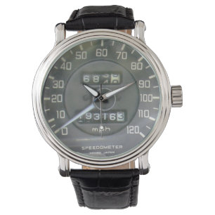 Montre Compteur de vitesse de voiture de sport japonaise 