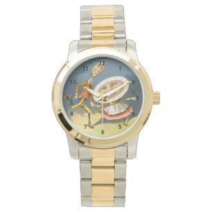 Montre Comptine vintage de Mère l'Oie Hey Diddle