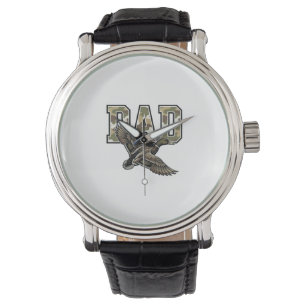 Montre Conception de chemise vectorielle Camo Papa Canard