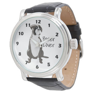 Montre Conception de chien de boîte