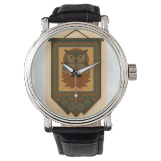 Montre Conception de Chouette magique avec look perlé