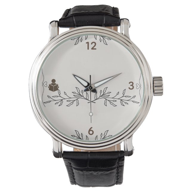Montre Conception de eWatch pour les amoureux de livres p (devant)