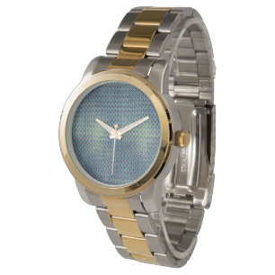 Montre Conception de motif abstrait de vagues océaniques