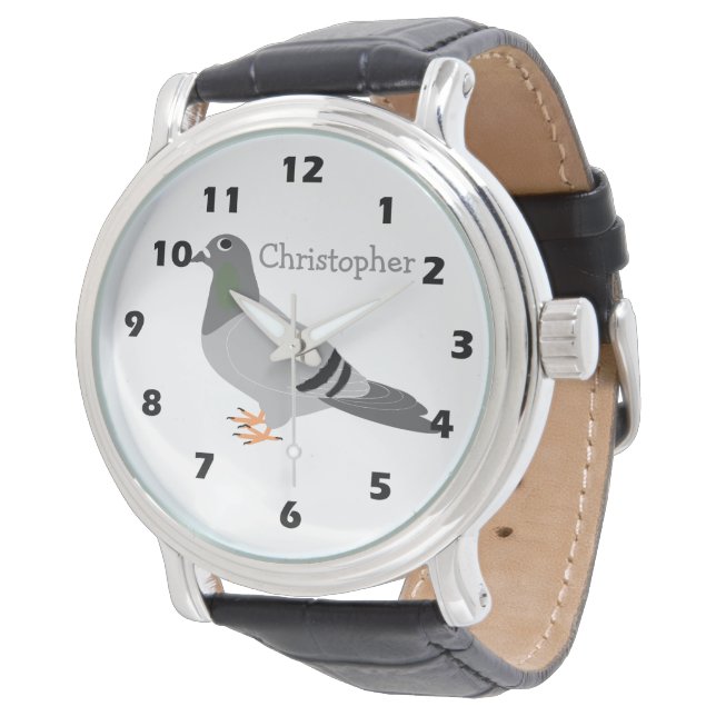 Montre Conception de pigeon (Incliné)
