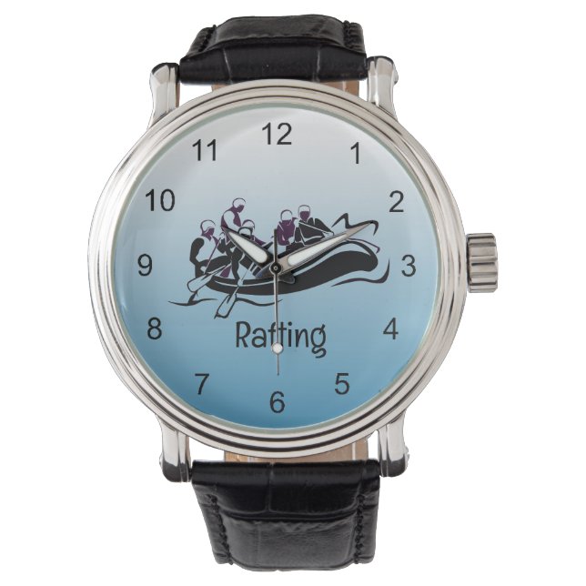 Montre Conception de Rafting en eau blanche (devant)
