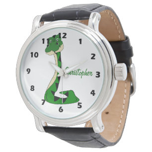 Montre Conception de serpent personnalisée