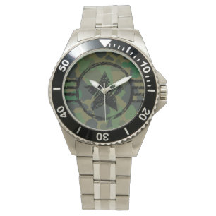 Montre conception du camouflage militaire