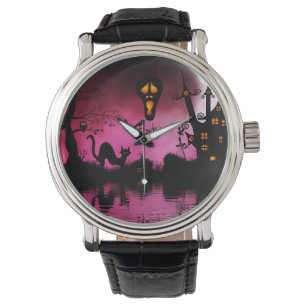 Montre Conception éffrayante et drôle d'halloween