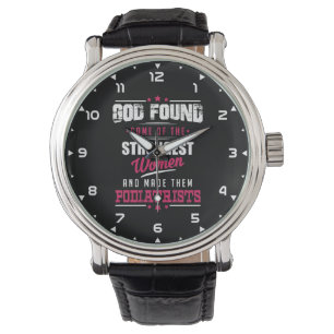 Montre Conception hilare de profession de pédicures fait