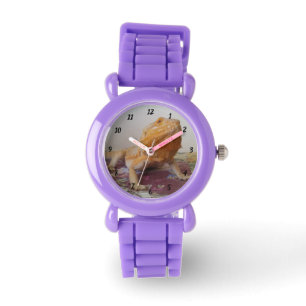 Montre Conception mignonne de photo de Beardie
