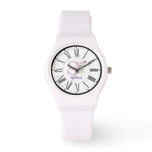 Montre Conception numérique romaine avec affichage initia