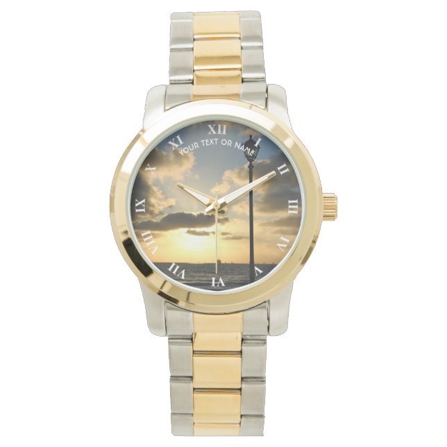 Montre Conception Personnalisée Avec Votre Propre Photo E (devant)