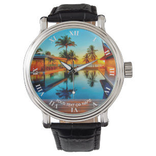 Montre Conception Personnalisée Avec Votre Propre Texte E