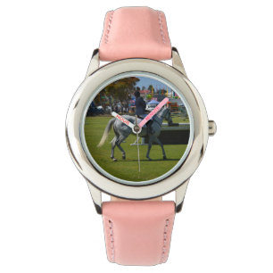 Montre Concours de saut d'obstacles de chevaux,