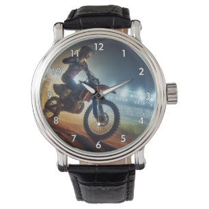 Montre Concurrence MotoCross très Cool Rendu numérique