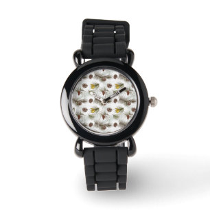 Montre Cônes de pin d'automne