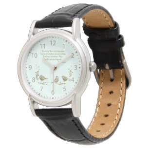 Montre Confiance dans le Seigneur Calligraphie regarder a