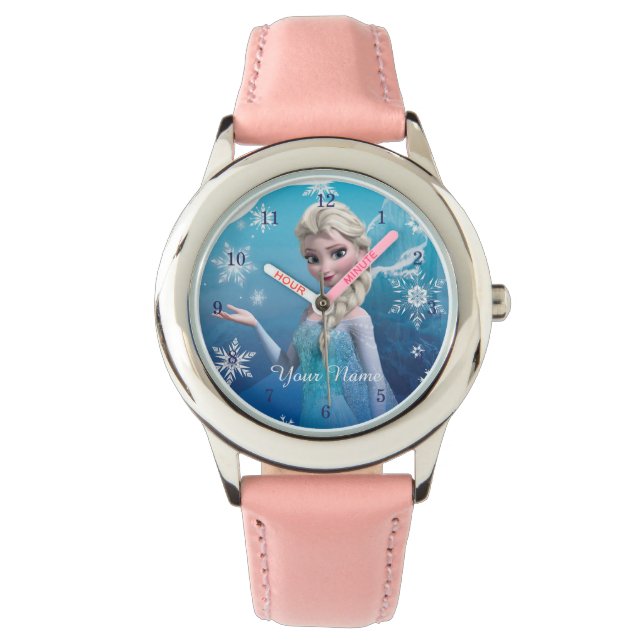 Montre Congelé | Elsa au-dessus du sourire des épaules (devant)