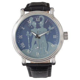 Montre Constellation jumelle Gemini Astrologie zodiaque V