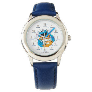 Montre Cookie Monster   N'importe quelle heure est l'heur
