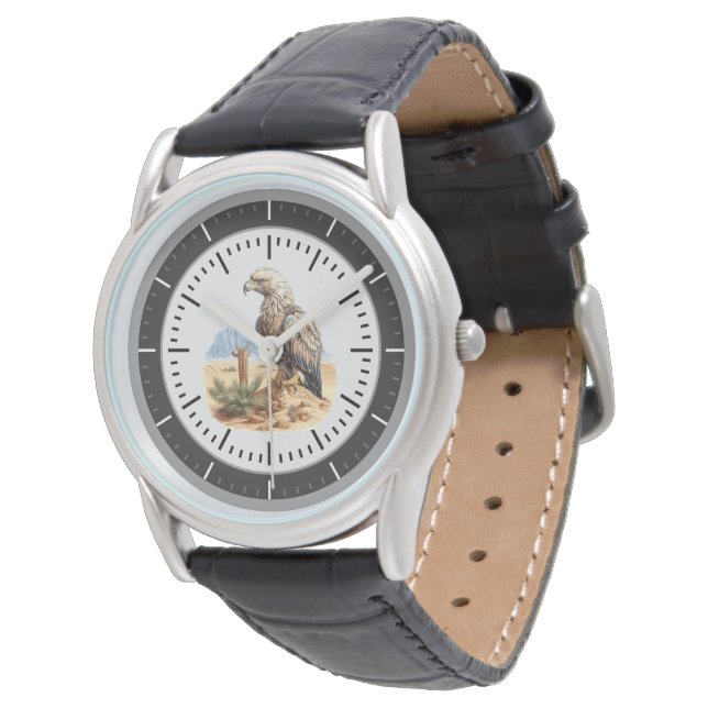 Montre Cool amoureux de l'aigle (Incliné)